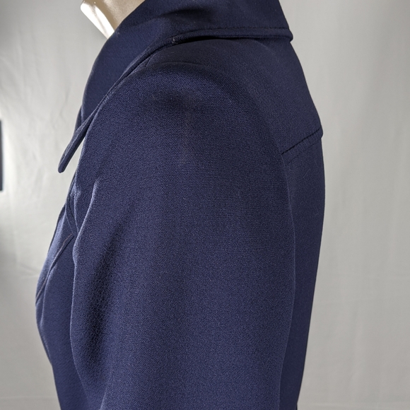 Long wool dress coat - Picture 8 of 10